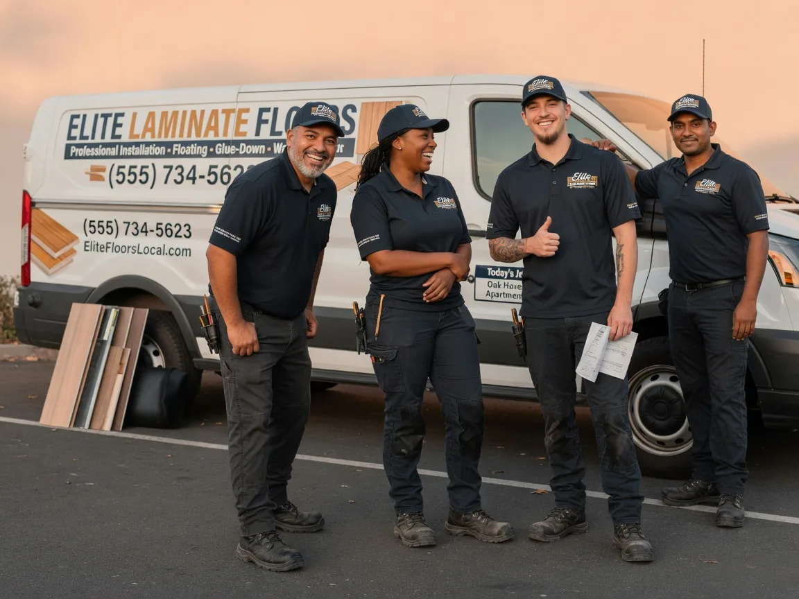 Laminate flooring installation company in Woodbury, PA